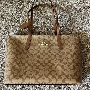 Coach Signature Ave Tote